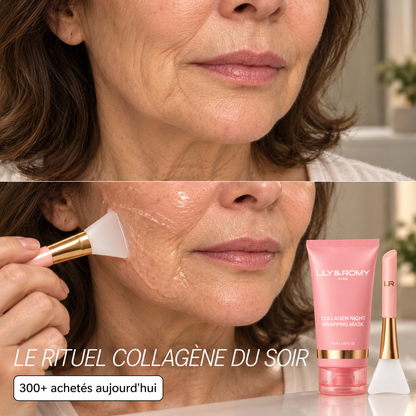 MASQUE DE NUIT ANTI-AGE AU BIO-COLLAGÈNE