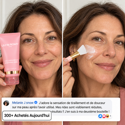 MASQUE DE NUIT ANTI-AGE AU BIO-COLLAGÈNE