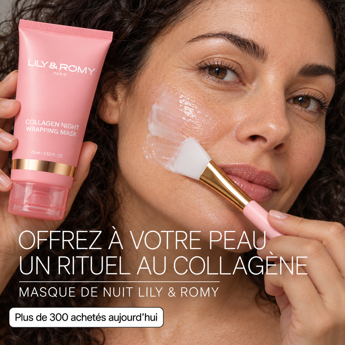 MASQUE DE NUIT ANTI-AGE AU BIO-COLLAGÈNE