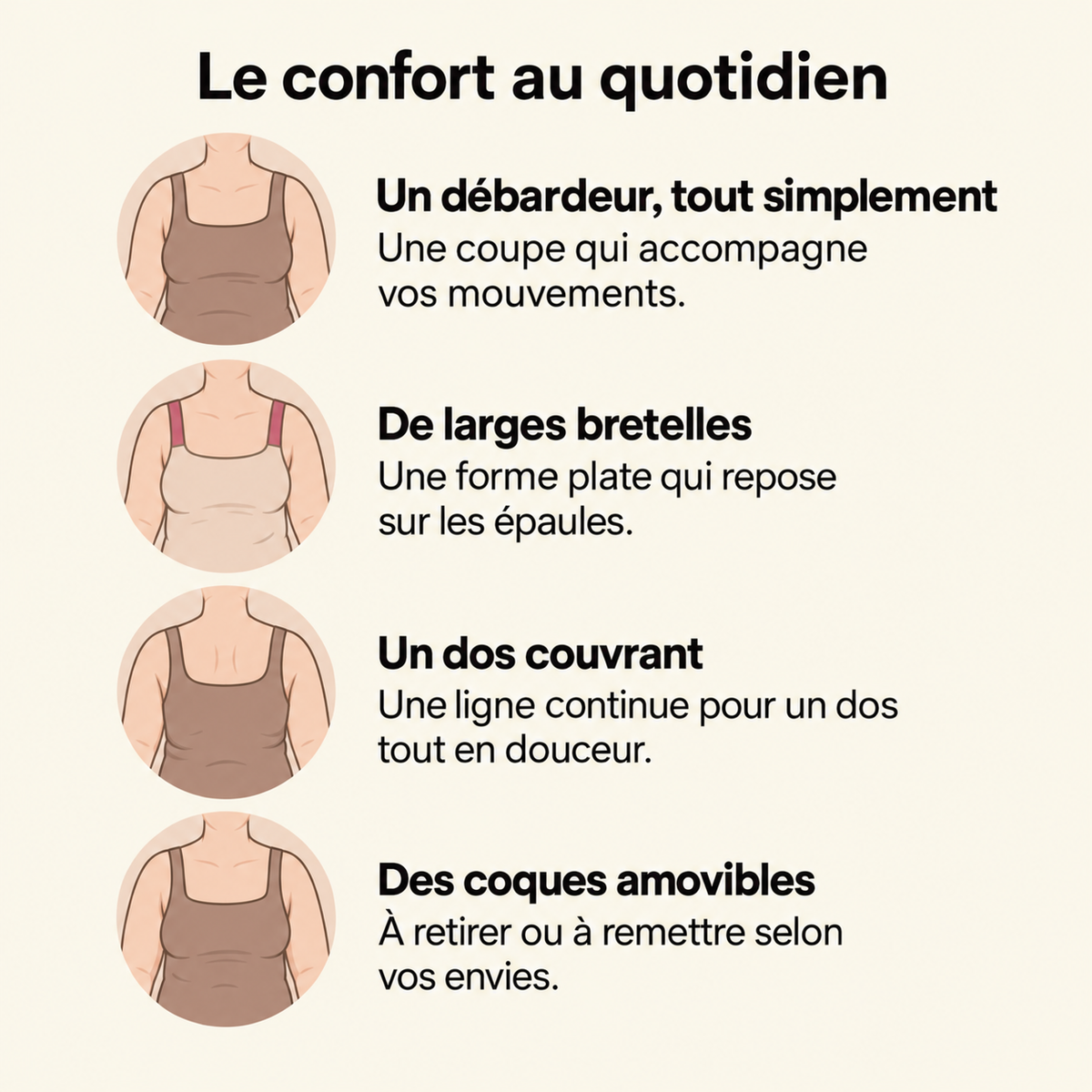 Le Débardeur de Romy — 07 confort francais