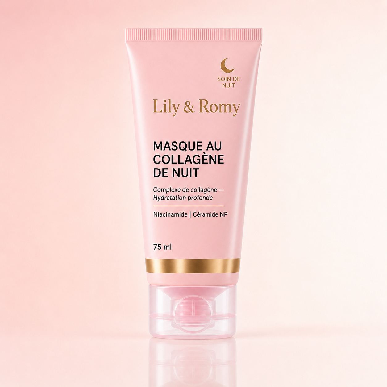 Masque au Collagène de Nuit | 75 ml – Collagène + Niacinamide