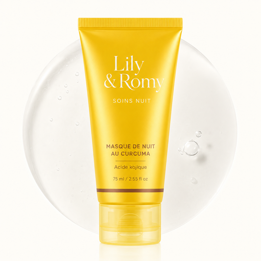 Masque de nuit au Curcuma