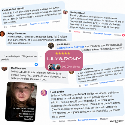 Le masque de Lily — témoignages de clients
