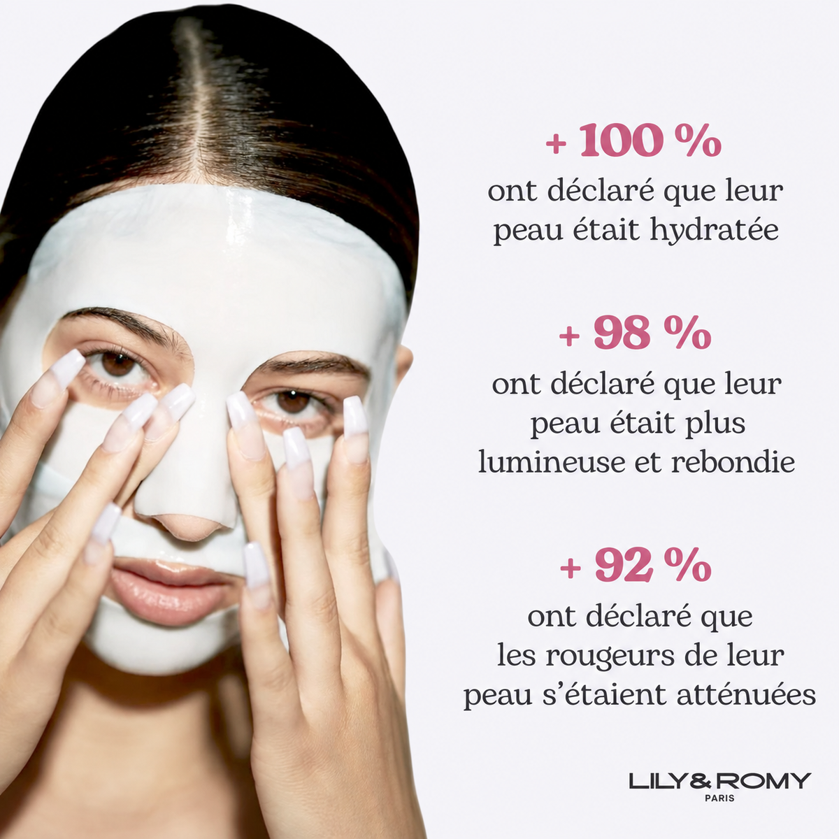 Le masque de Lily — résultats déclarés sur l’hydratation, l’éclat et les rougeurs