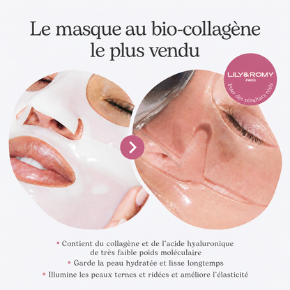 Le masque de Lily — masque au bio-collagène et à l’acide hyaluronique