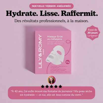 Le masque de Lily — hydrate, lisse et raffermit