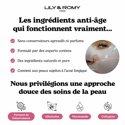 Le masque de Lily — ingrédients et douceur des soins