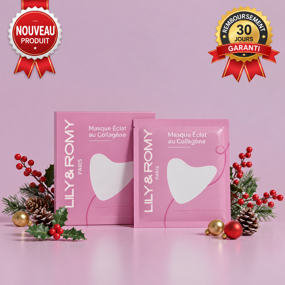 Le masque de Lily — coffret festif